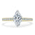 Marquise Cut Moissanite Engagement Ring, Classic Style