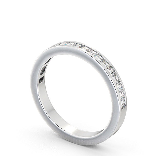 Classic Princess Cut Half Eternity Ring