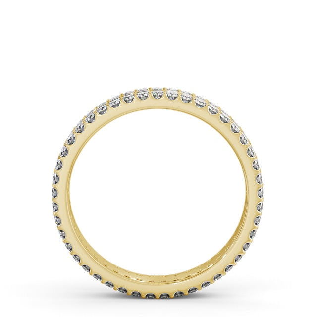 Full Eternity Ring, Round Cut Double Row