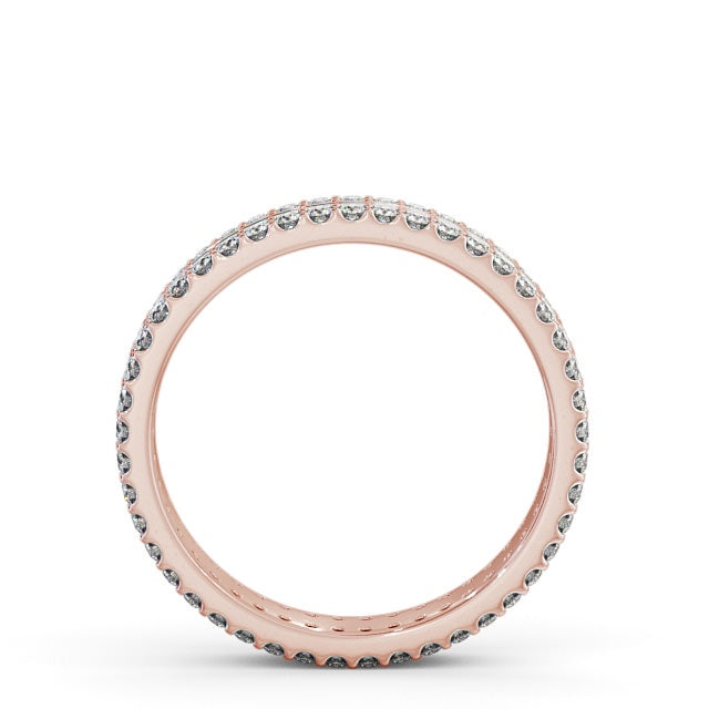 Full Eternity Ring, Round Cut Double Row