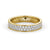 Full Eternity Ring, Round Cut Double Row