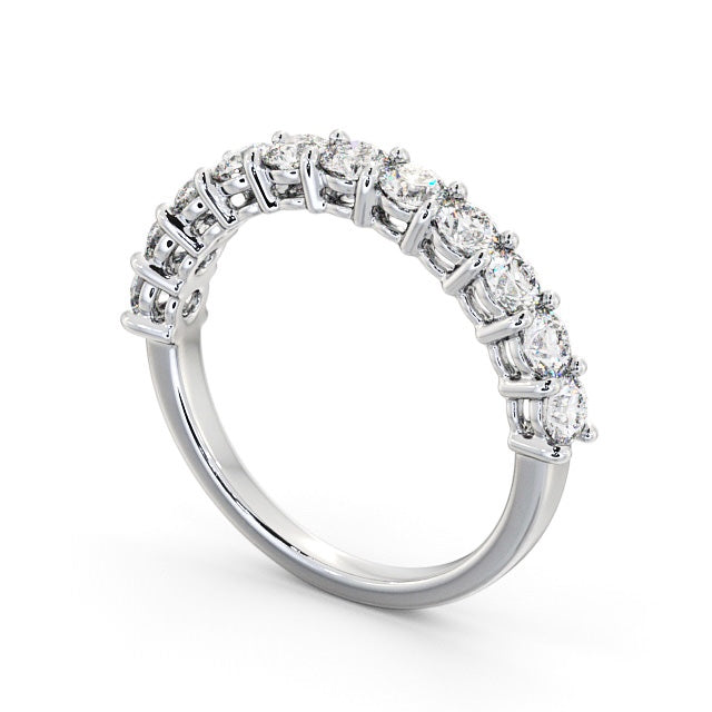 Half Eternity Ring, Round Cut Classic Design