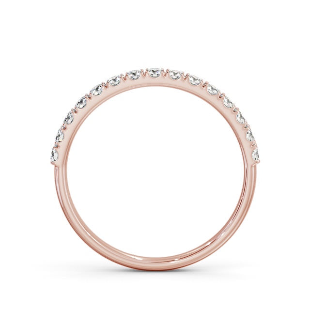 Round Cut Classic Half Eternity Ring