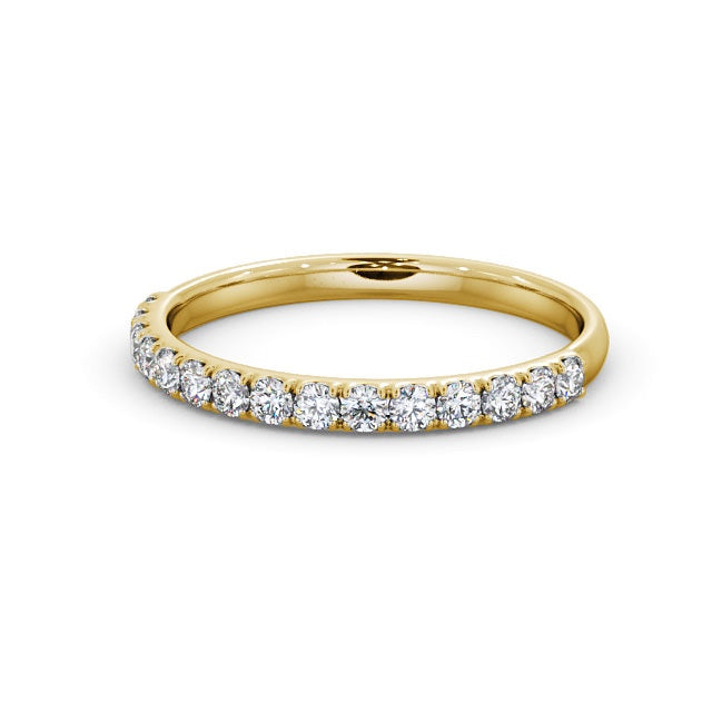 Round Cut Classic Half Eternity Ring