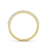 Round Cut Classic Half Eternity Ring