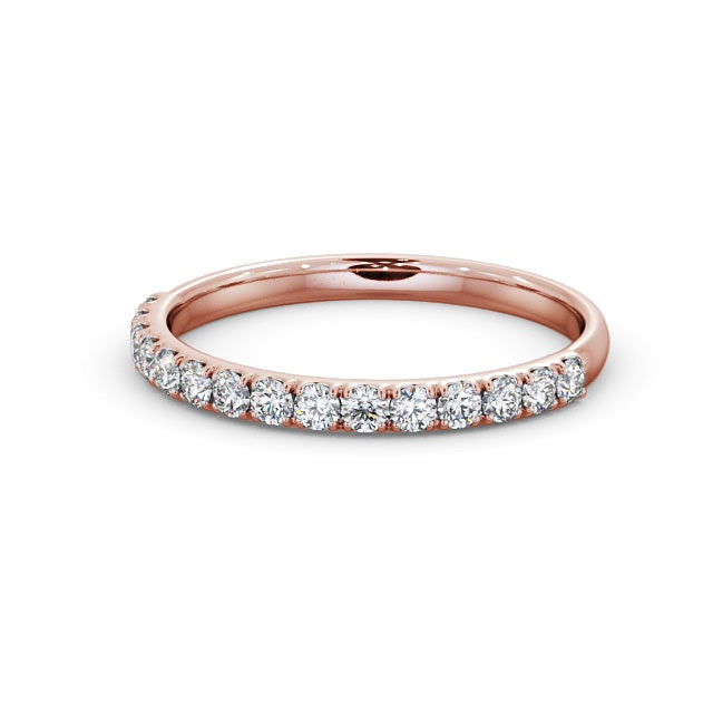 Round Cut Classic Half Eternity Ring