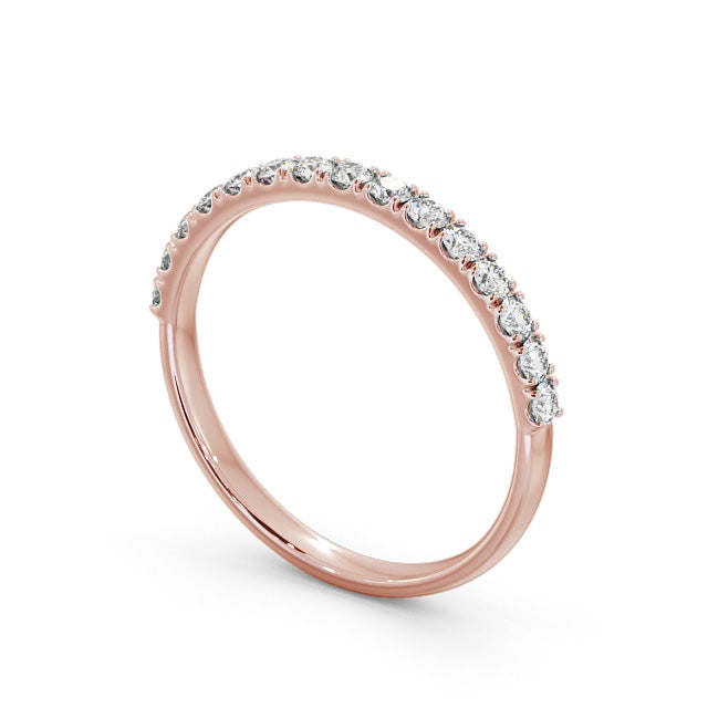 Round Cut Classic Half Eternity Ring