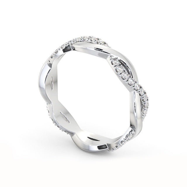 Full Eternity Ring, Contemporary Twist Design