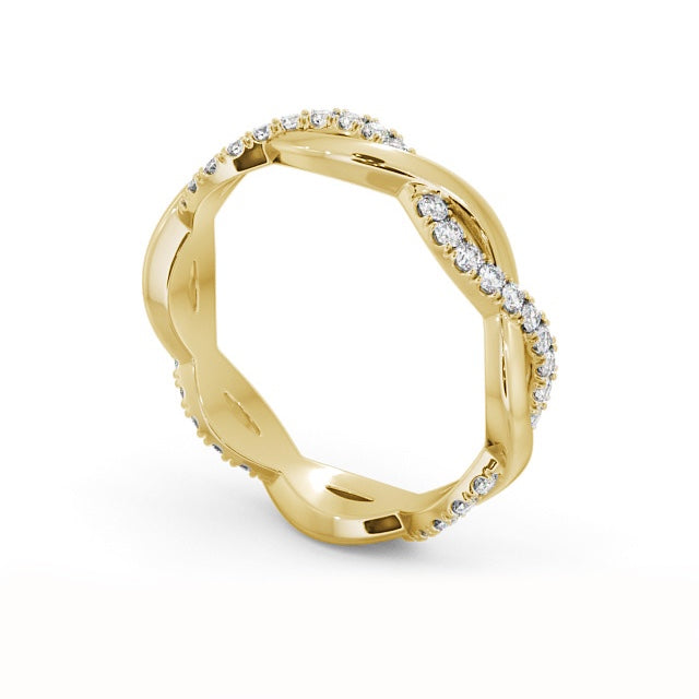 Full Eternity Ring, Contemporary Twist Design