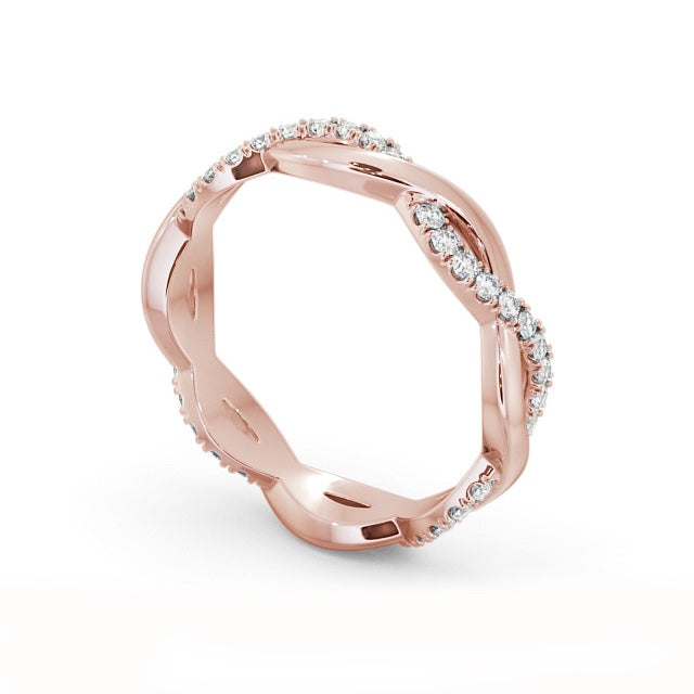 Full Eternity Ring, Contemporary Twist Design