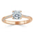 Cushion Cut Moissanite Engagement Ring, Classic Style