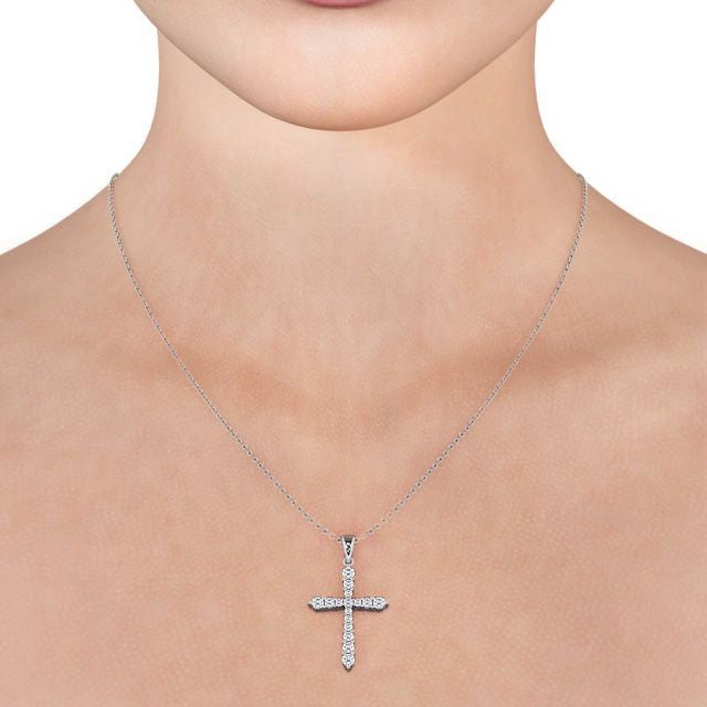 Cross Pendant 1.00ct