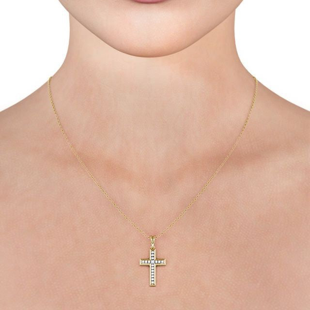 Cross Pendant 0.45ct