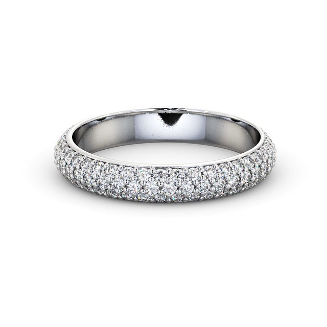 Full Eternity Ring, Round Cut Pave Set