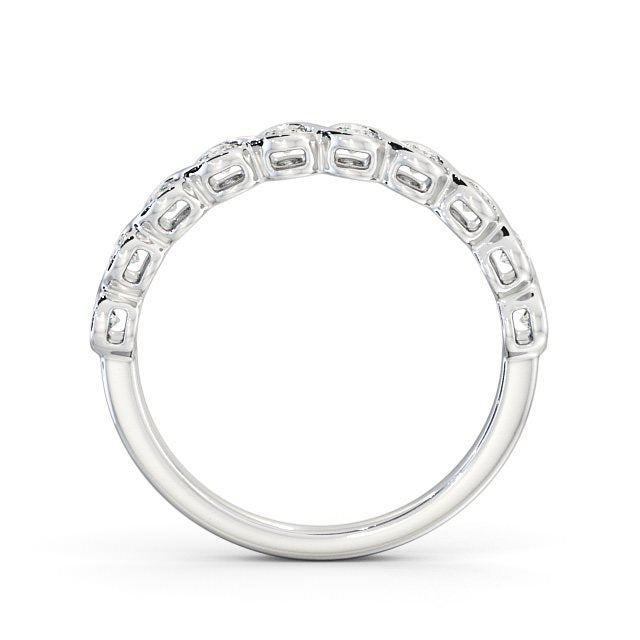 Half Eternity, Round Cut 10 Stone Ring