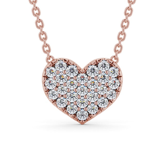 Heart Shaped Pendant 0.55ct