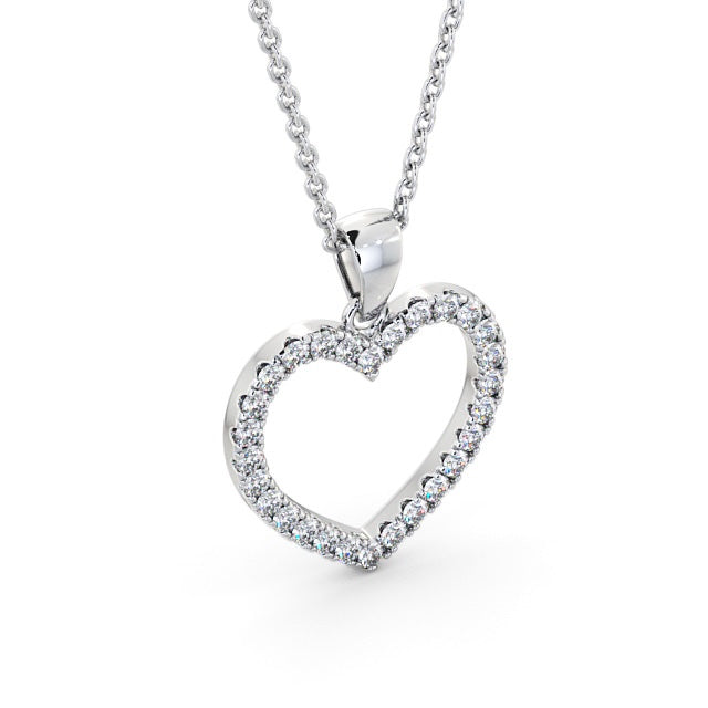 Heart Shaped Pendant 0.70ct