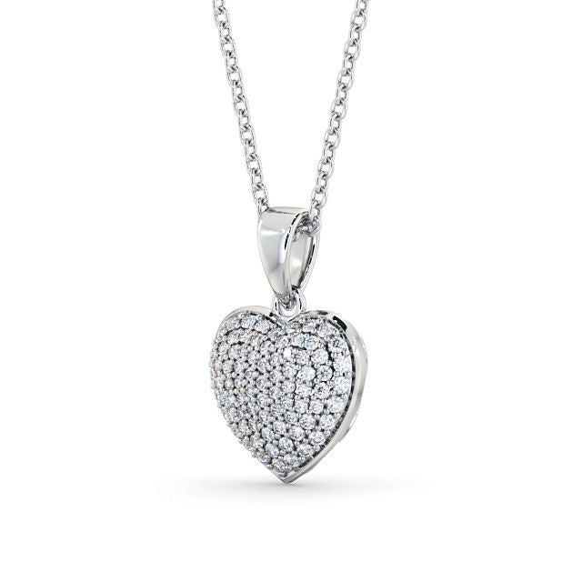 Heart Shaped Pendant 0.50ct