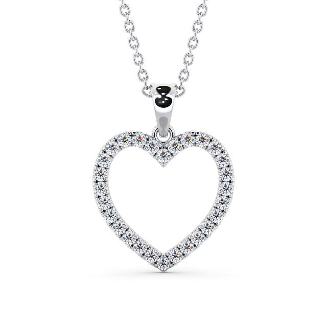 Heart Shaped Pendant 0.70ct