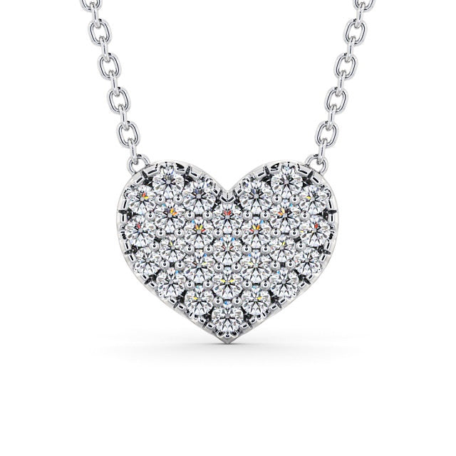 Heart Shaped Pendant 0.55ct