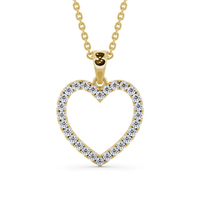 Heart Shaped Pendant 0.70ct