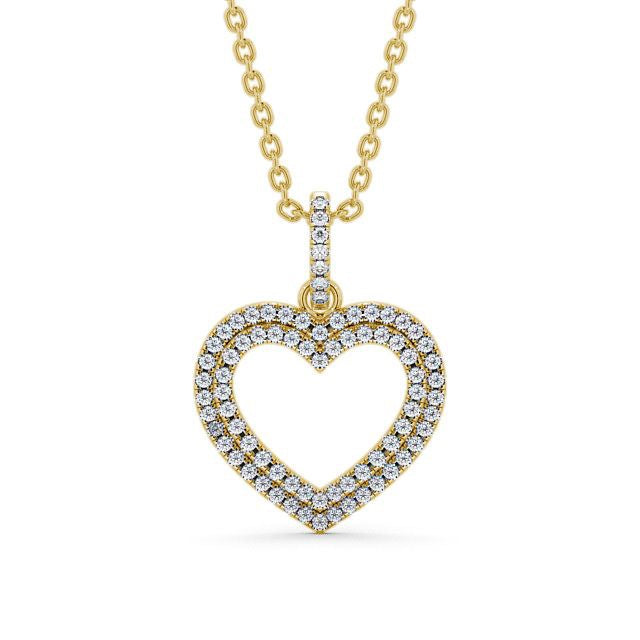 Heart Shaped Pendant 0.50ct