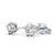 Classic Stud Earrings 0.50ct each