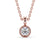 Round Cut Classic Solitaire Pendant