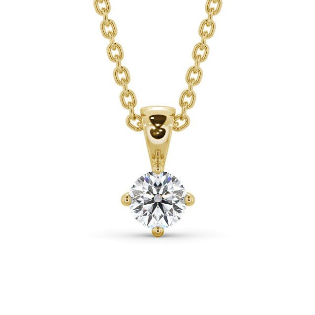 Copy of Round Cut Classic Solitaire Pendant