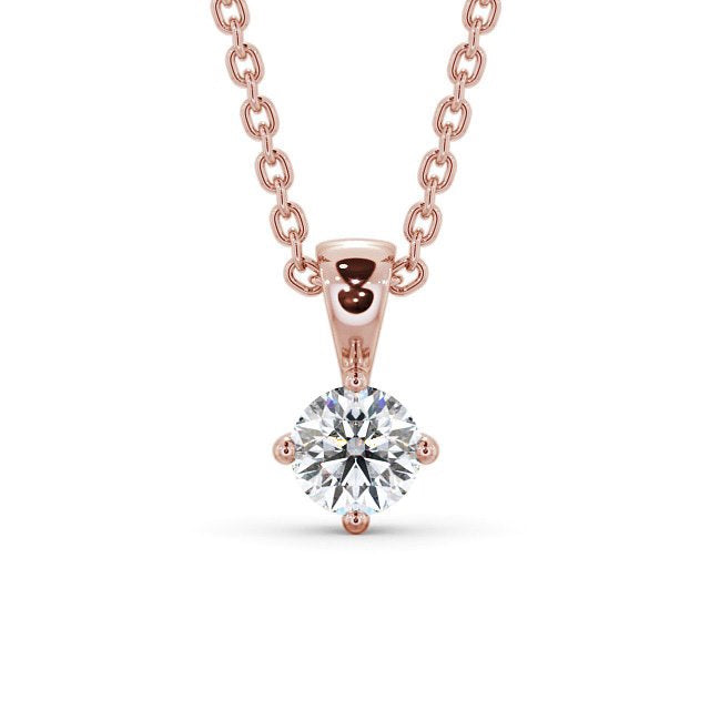 Copy of Round Cut Classic Solitaire Pendant